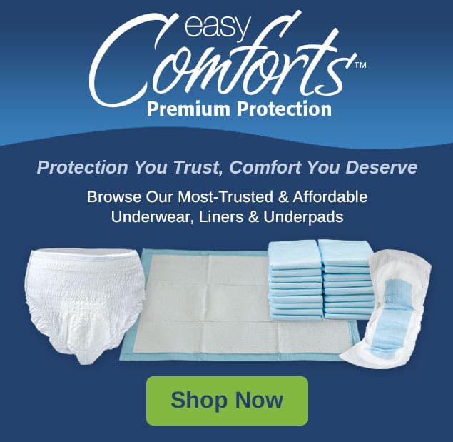 Disposable Pads & Briefs - Keep feeling confident with protection for every unexpected leak