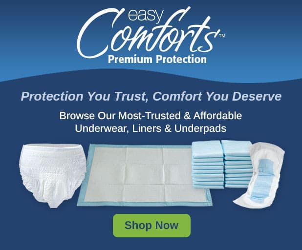 Disposable Pads & Briefs - Keep feeling confident with protection for every unexpected leak