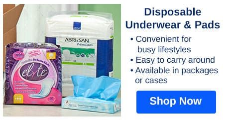 Shop Disposable Incontinence Products