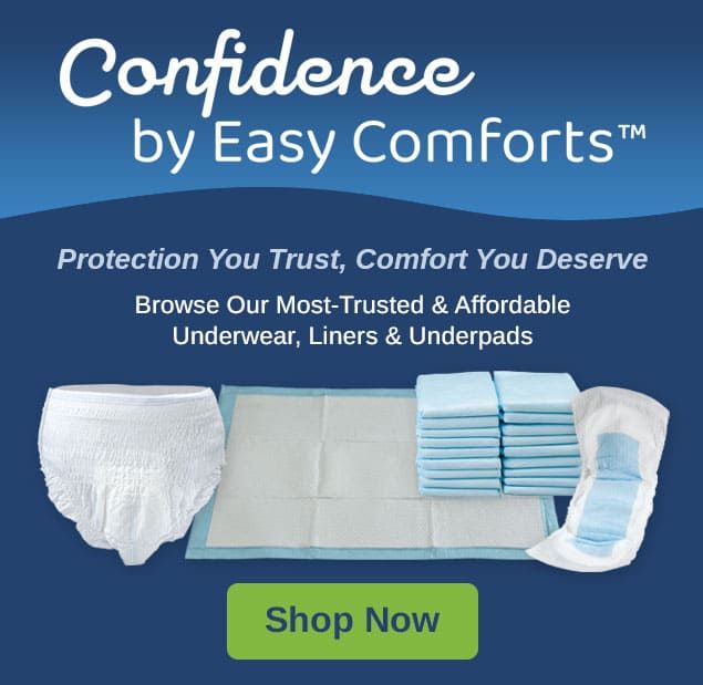 Disposable Pads & Briefs - Keep feeling confident with protection for every unexpected leak