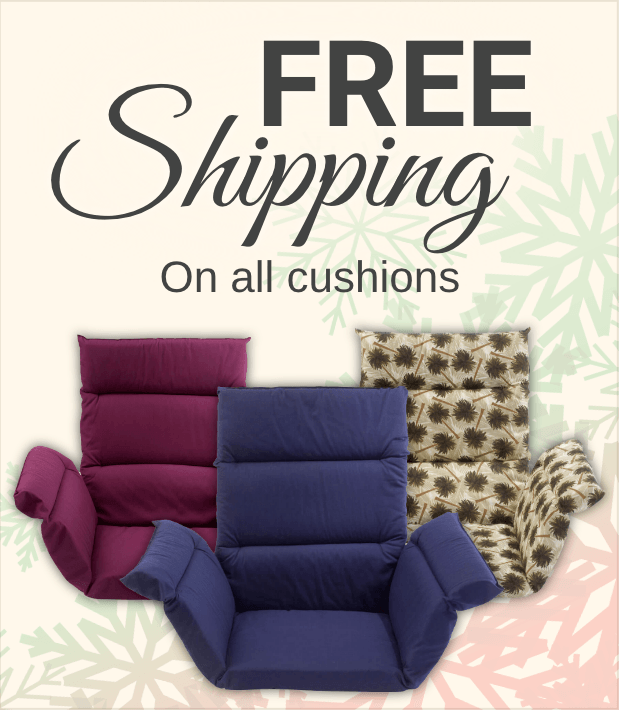 FREE shipping on all cushions