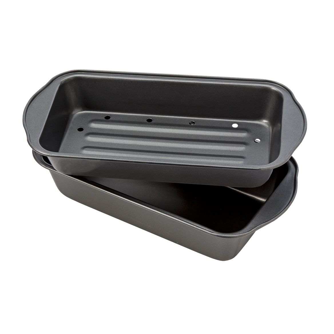 2 Pc. Lowfat Nonstick Meatloaf Pan-305008