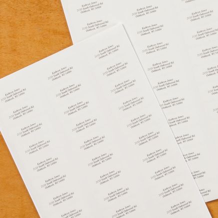 Personalized Script Labels Set/200-320114