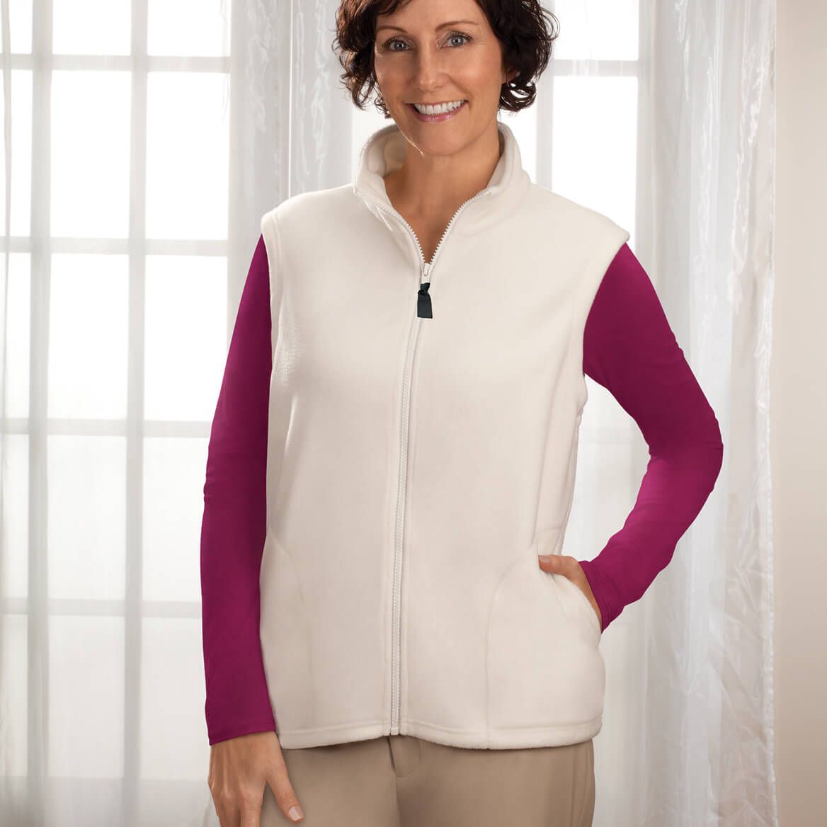 Micro Fleece Vest By Sawyer Creek™-325818