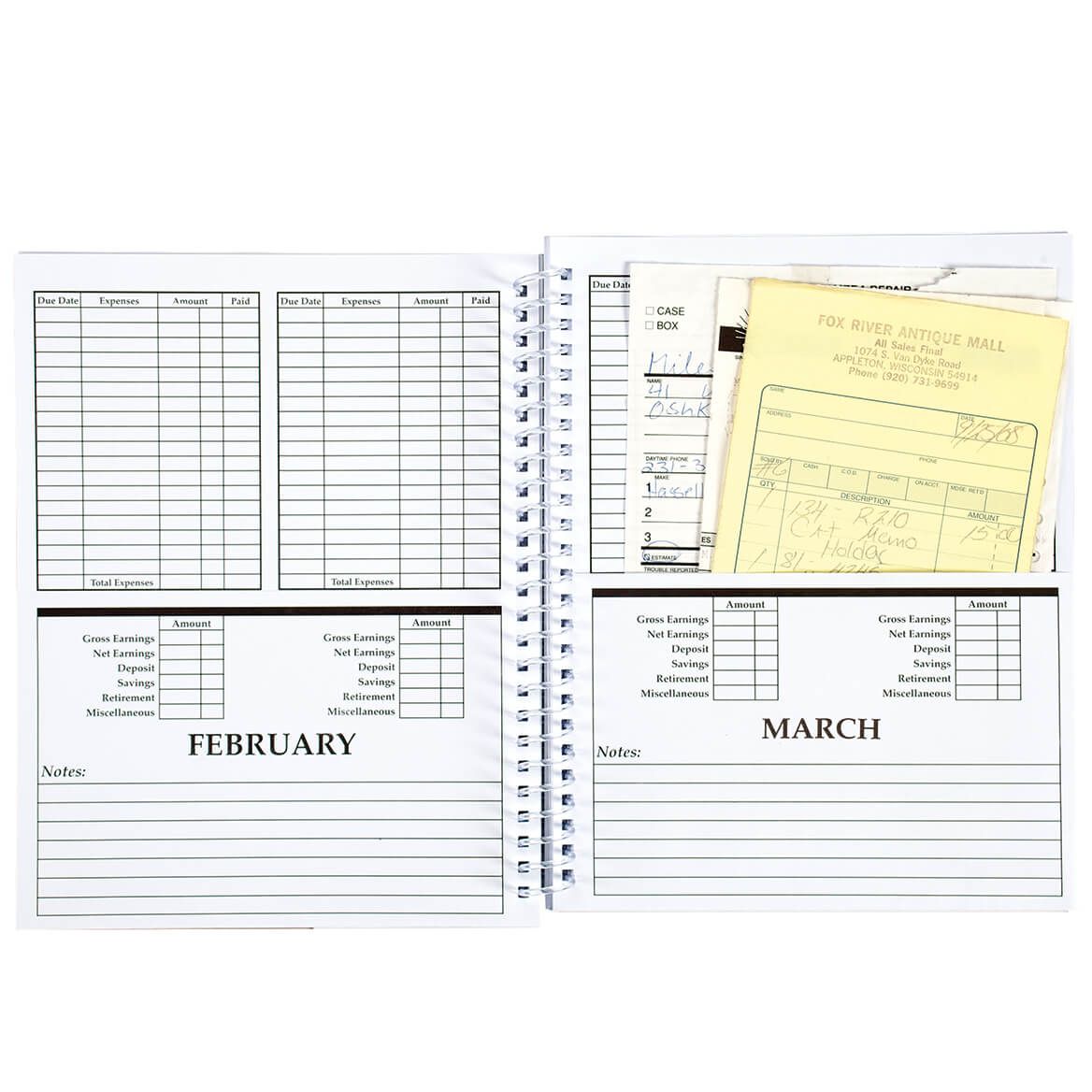 Monthly Bill Organizer-329662