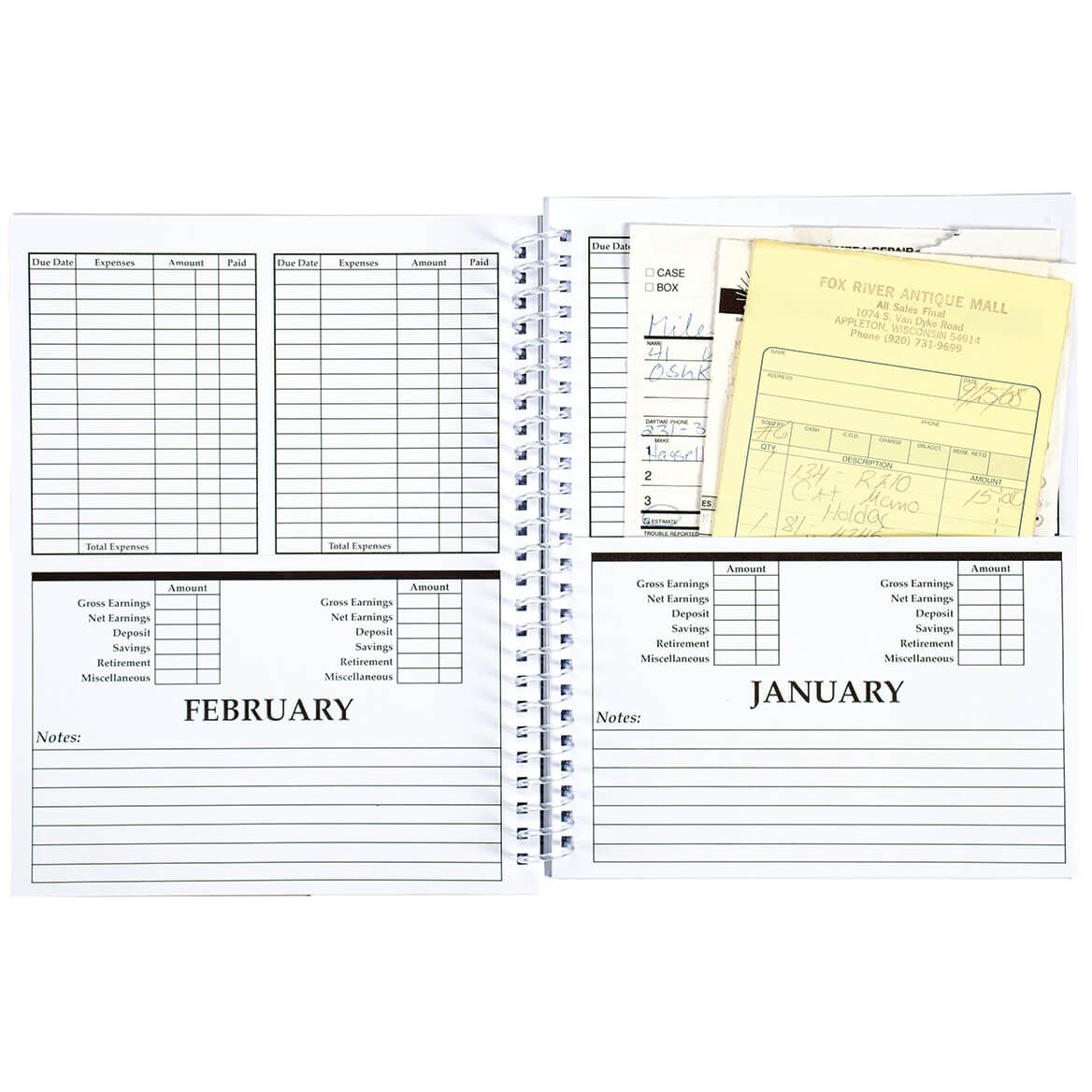 Monthly Bill Organizer-329662
