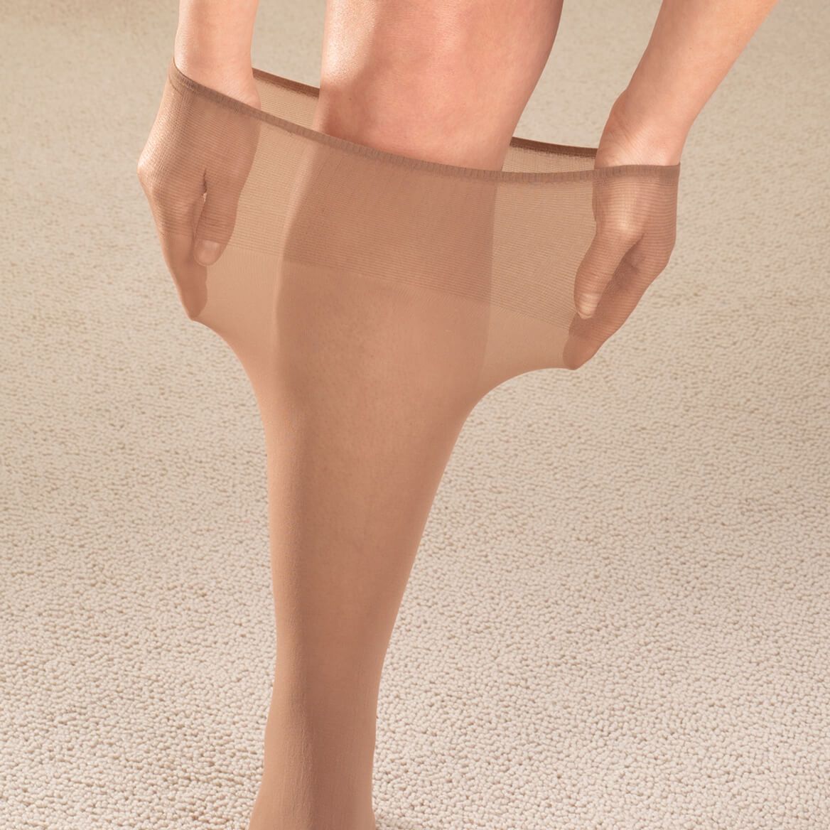Women's Plus Size Knee High Stockings - Pack Of 6-341900