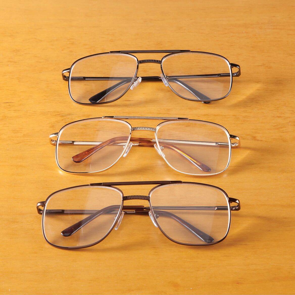 3 Pack Pilot Readers with Spring Hinge-344795