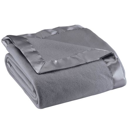 Satin Fleece Blanket by OakRidge™-345224