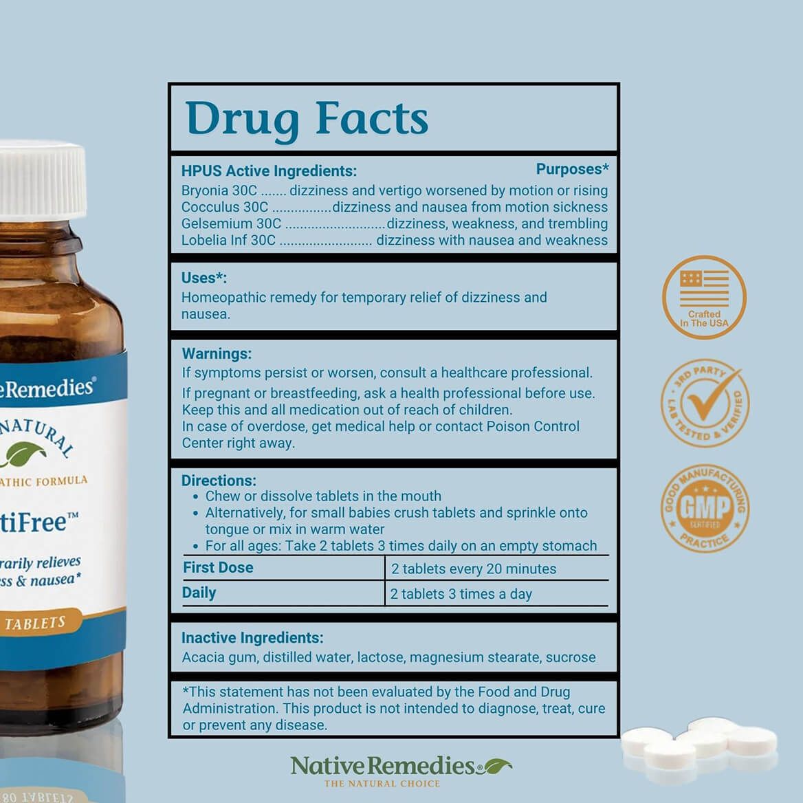 NativeRemedies® VertiFree™ Tablets-346105