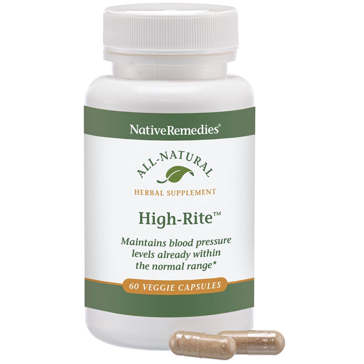NativeRemedies® High-Rite™ Veggie Cap-346772