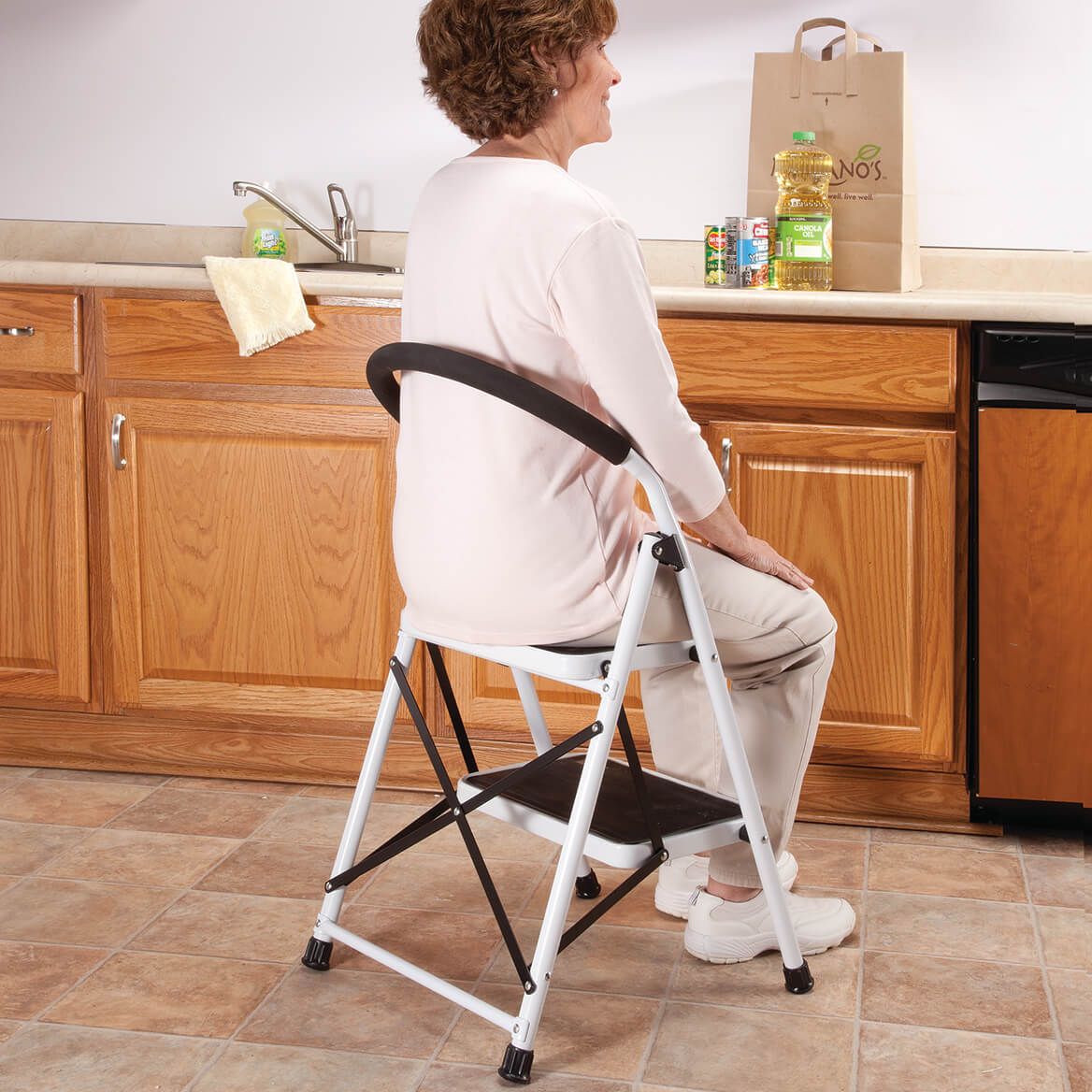 LivingSURE™ Step Ladder and Stool Combo-347701