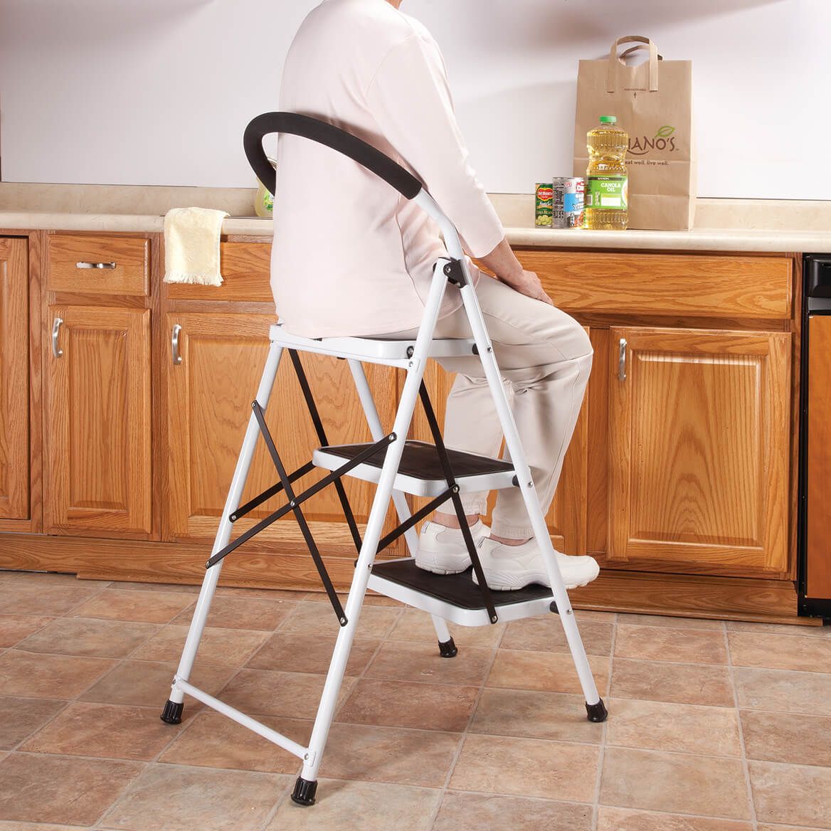 LivingSURE™ Step Ladder and Stool Combo-347701