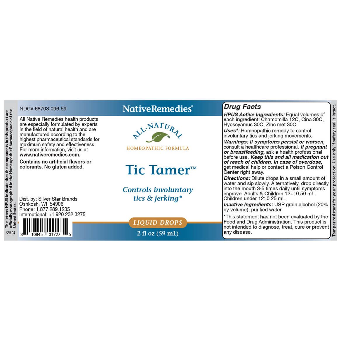NativeRemedies® Tic Tamer™-351843