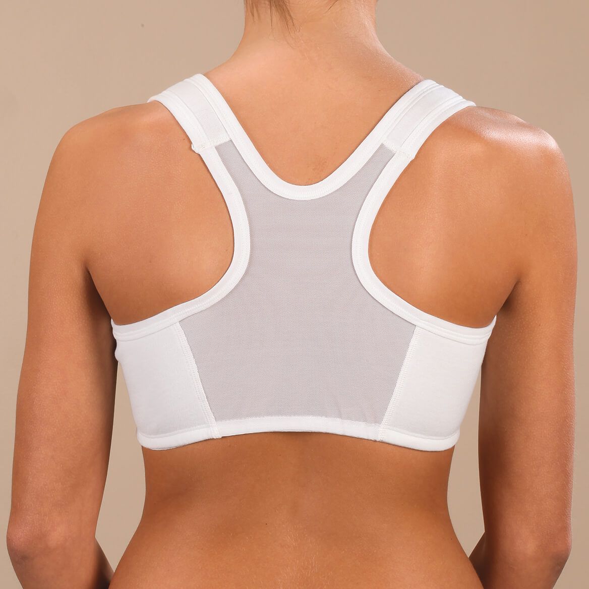 Easy Comforts Style™ Front Zip Mesh Back Bra-354462