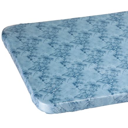 Marble Vinyl Elasticized Banquet Table Cover-356493