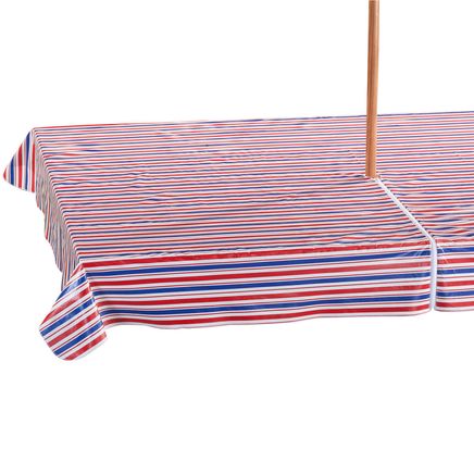 Patriotic Zippered Umbrella Table Cover-358460