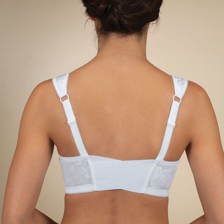 Front Hook Flex Back Comfort Bra-364817