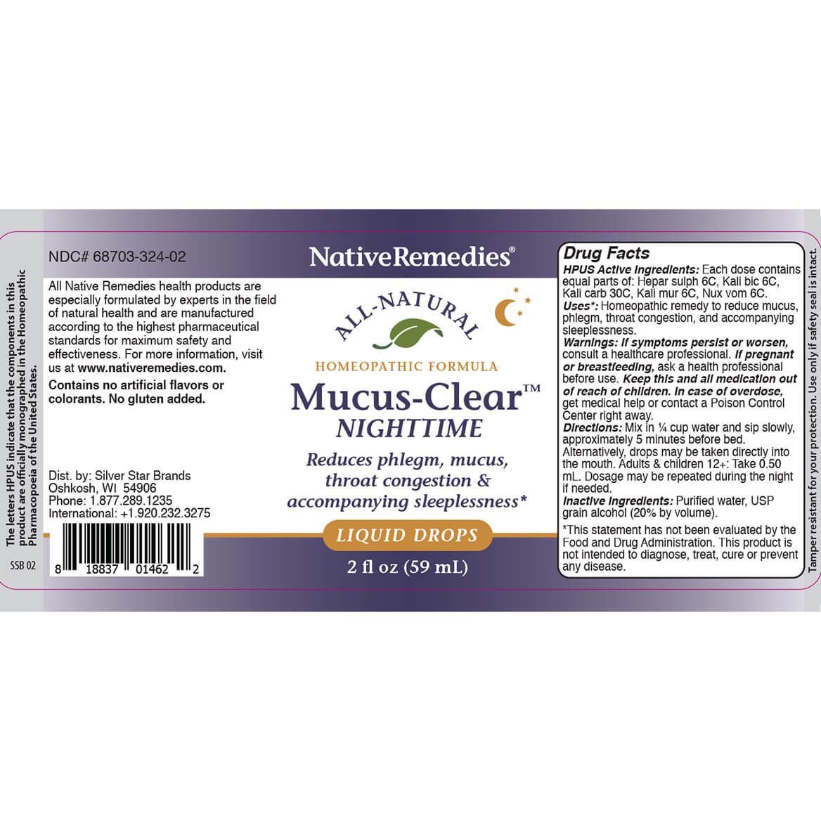 NativeRemedies® Mucus-Clear™ Nighttime-367338