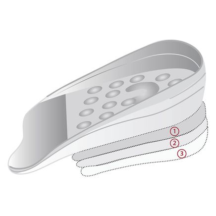 Silver Steps™ Adjustable Heel Height Gel Inserts-367511
