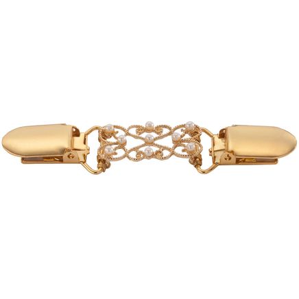 Decorative Goldtone Sweater Clasp-367731