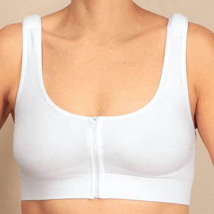 Easy Comforts Style™ Cooling Zip Front Bra-369234