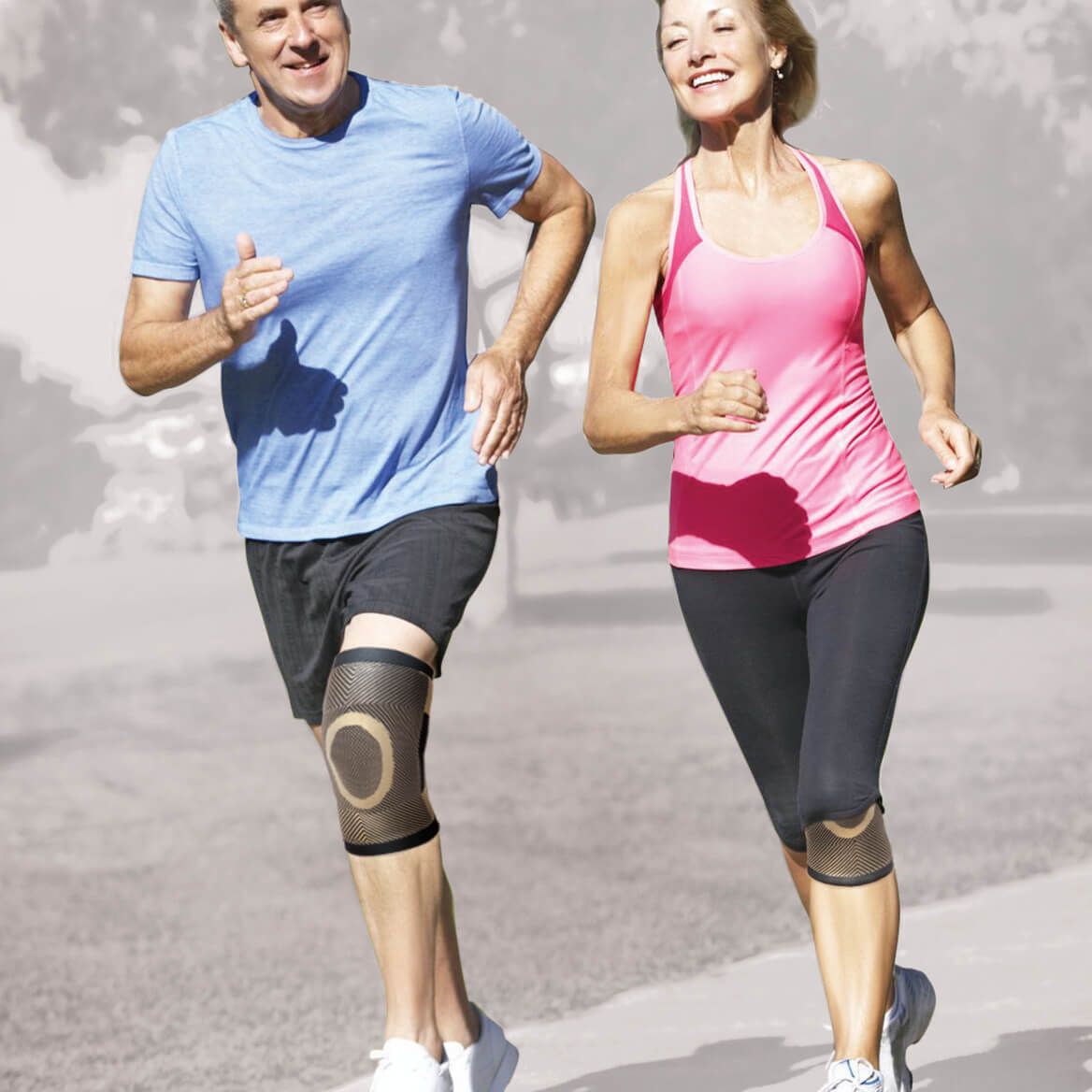 Copper Compression Knee Support-370124