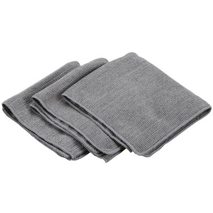 Stainless Steel Cleaning Cloths, Set of 3-370895