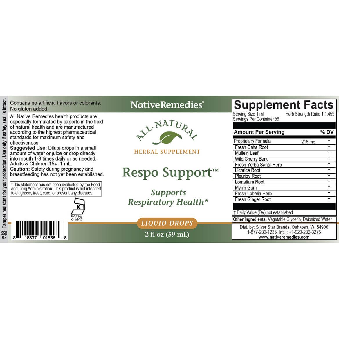 NativeRemedies® Respo Support-370985