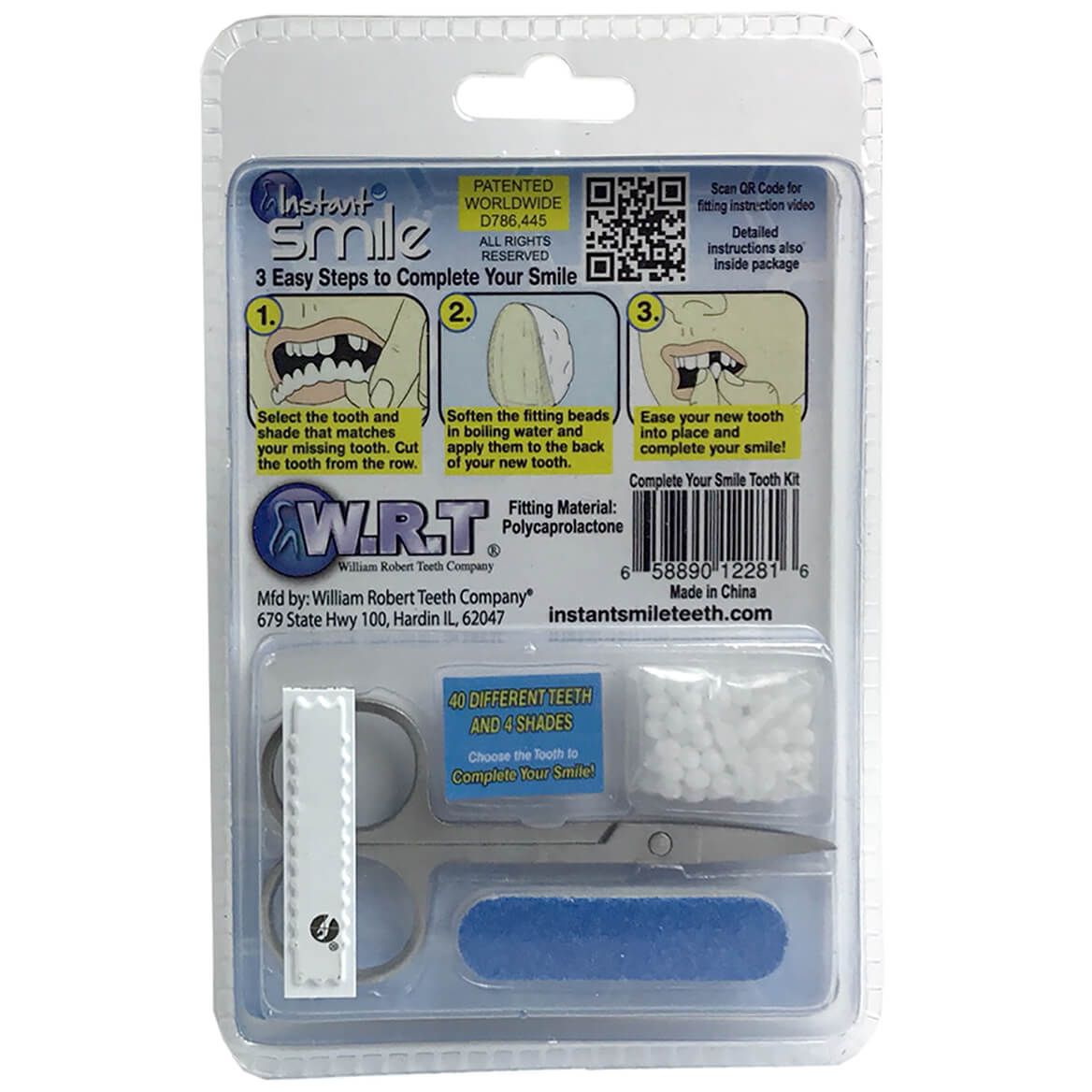 Instant Smile™ Complete Your Smile™ Tooth Replacement Kit-371589
