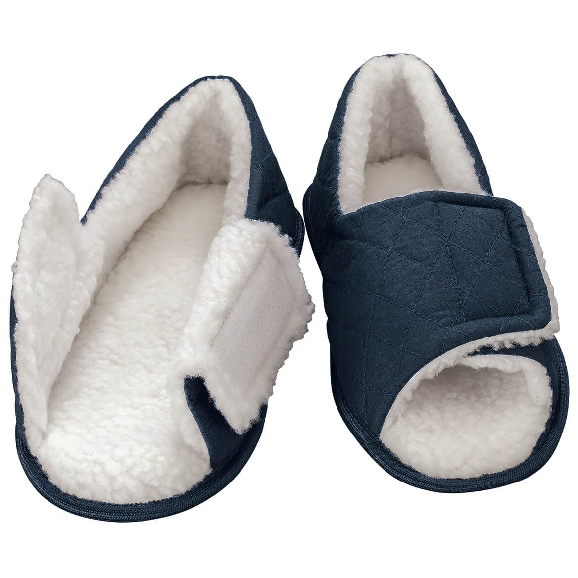 Silver Steps™ Open Toe Edema Slippers Mens-371669