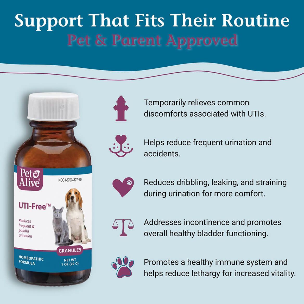 PetAlive® UTI-Free™ Granules-371825