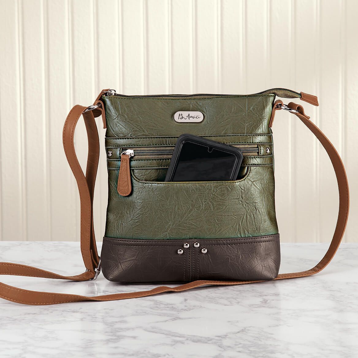 B.Amici™ Francesca RFID Lockport Crossbody Bag-372213
