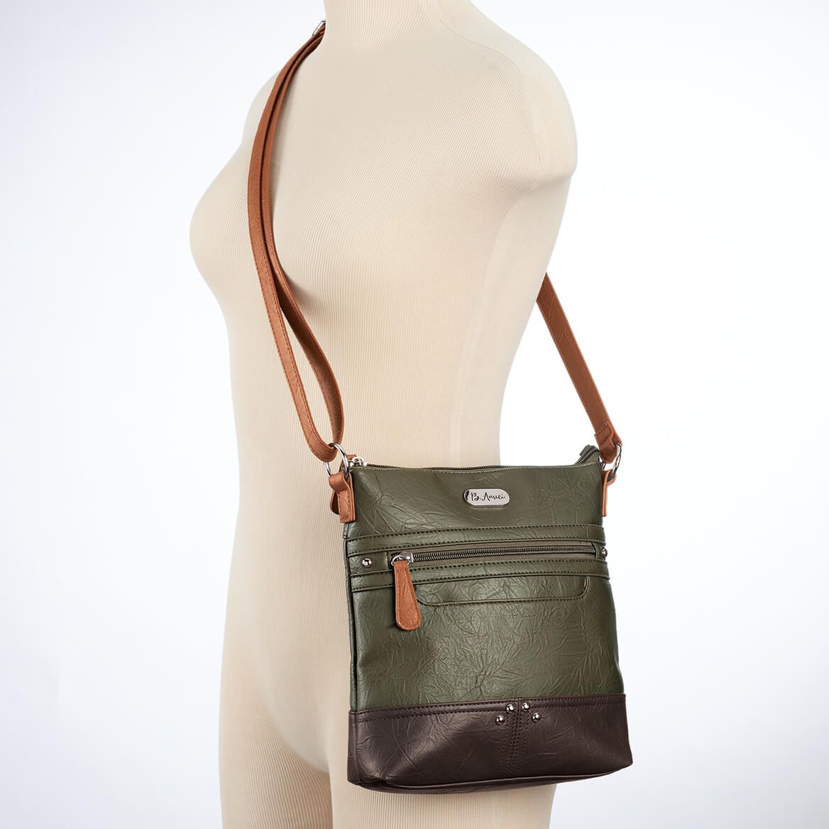B.Amici™ Francesca RFID Lockport Crossbody Bag-372213