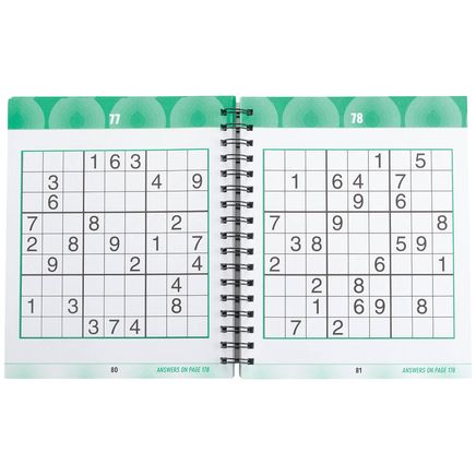 Brain Games® Swirls Design Large Print Sudoku Puzzles-372569