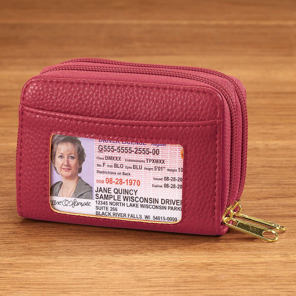 RFID Zip Around Wallet-372704