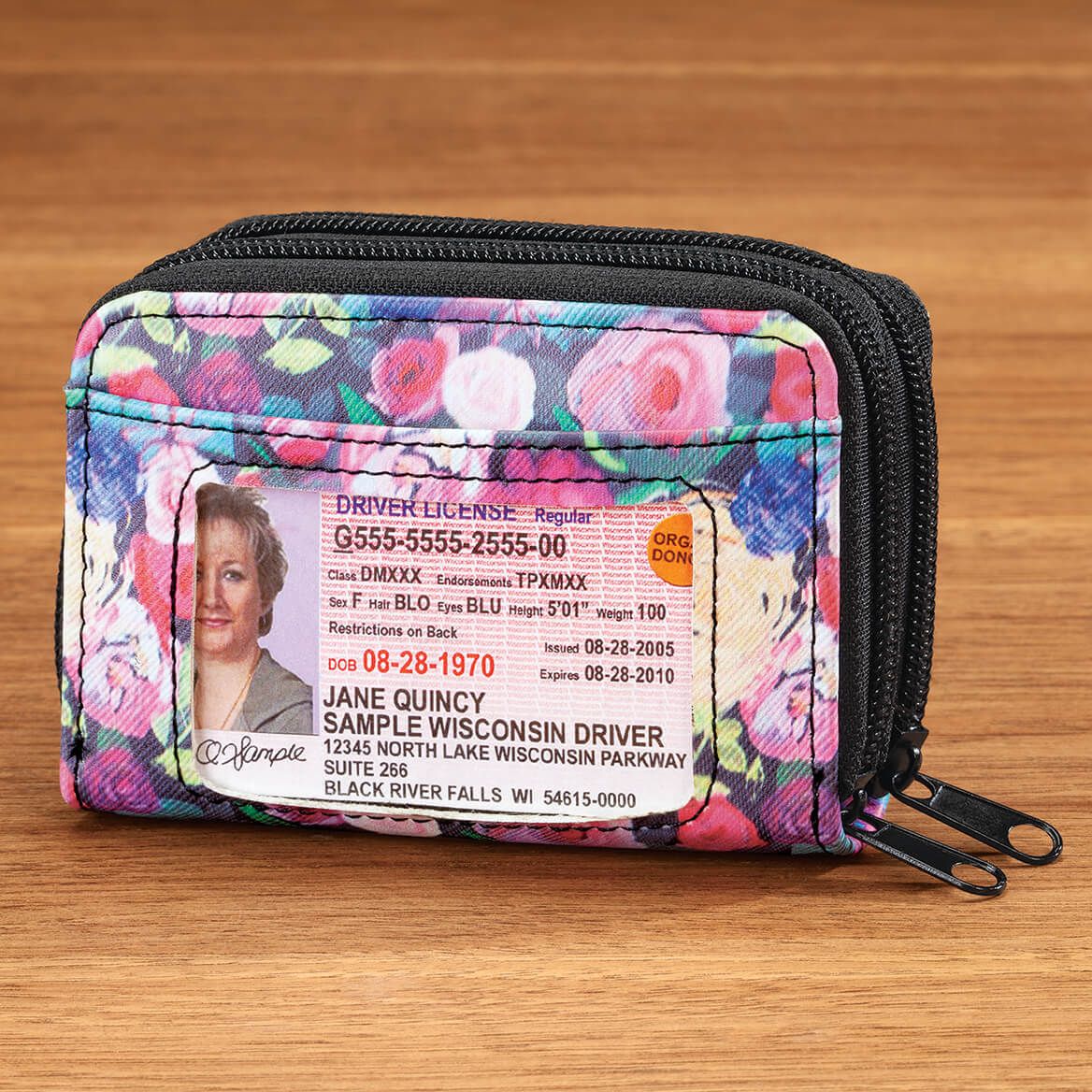 RFID Zip Around Wallet-372704