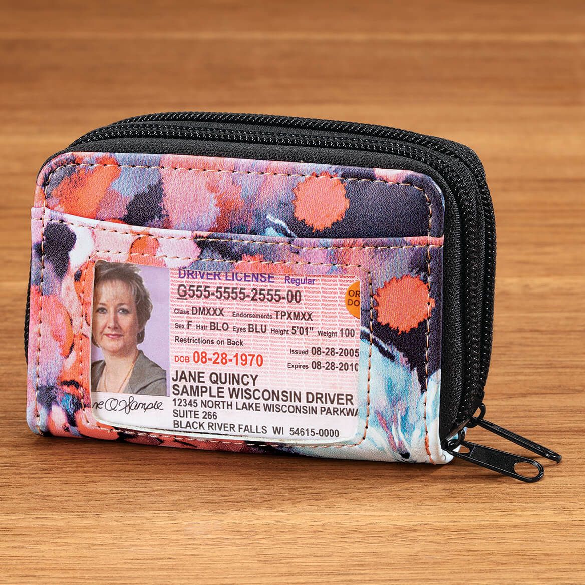 RFID Zip Around Wallet-372704
