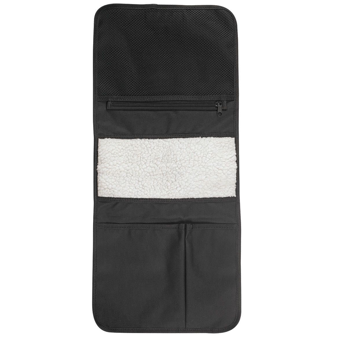 LivingSURE™ Sherpa Wheelchair Armrest Covers with Pouch-373321