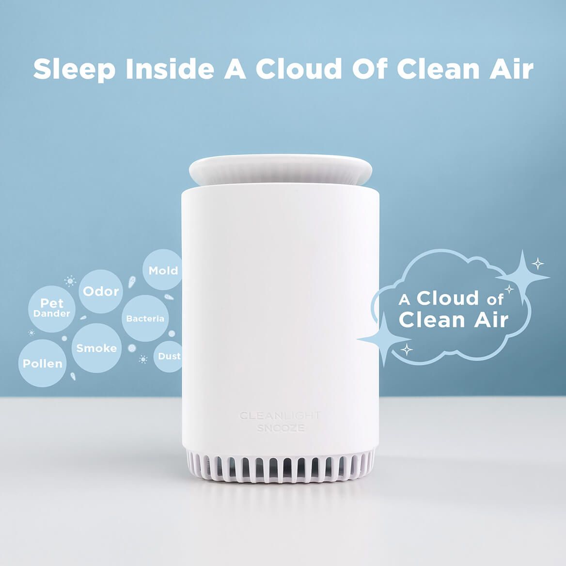 CleanLight™ Snooze 2-in-1 Air Purifier and Sound Machine-373340