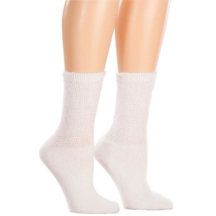 Silver Steps™ Diabetic Crew Socks, 3 Pairs-373355
