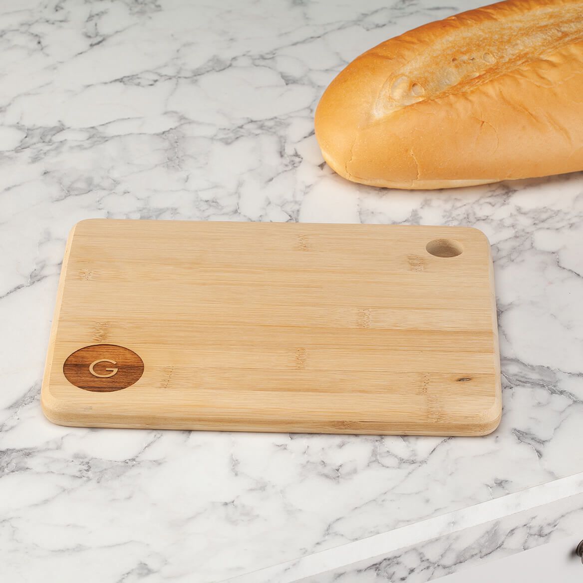 Personalized Single Initial Cutting Board-374202