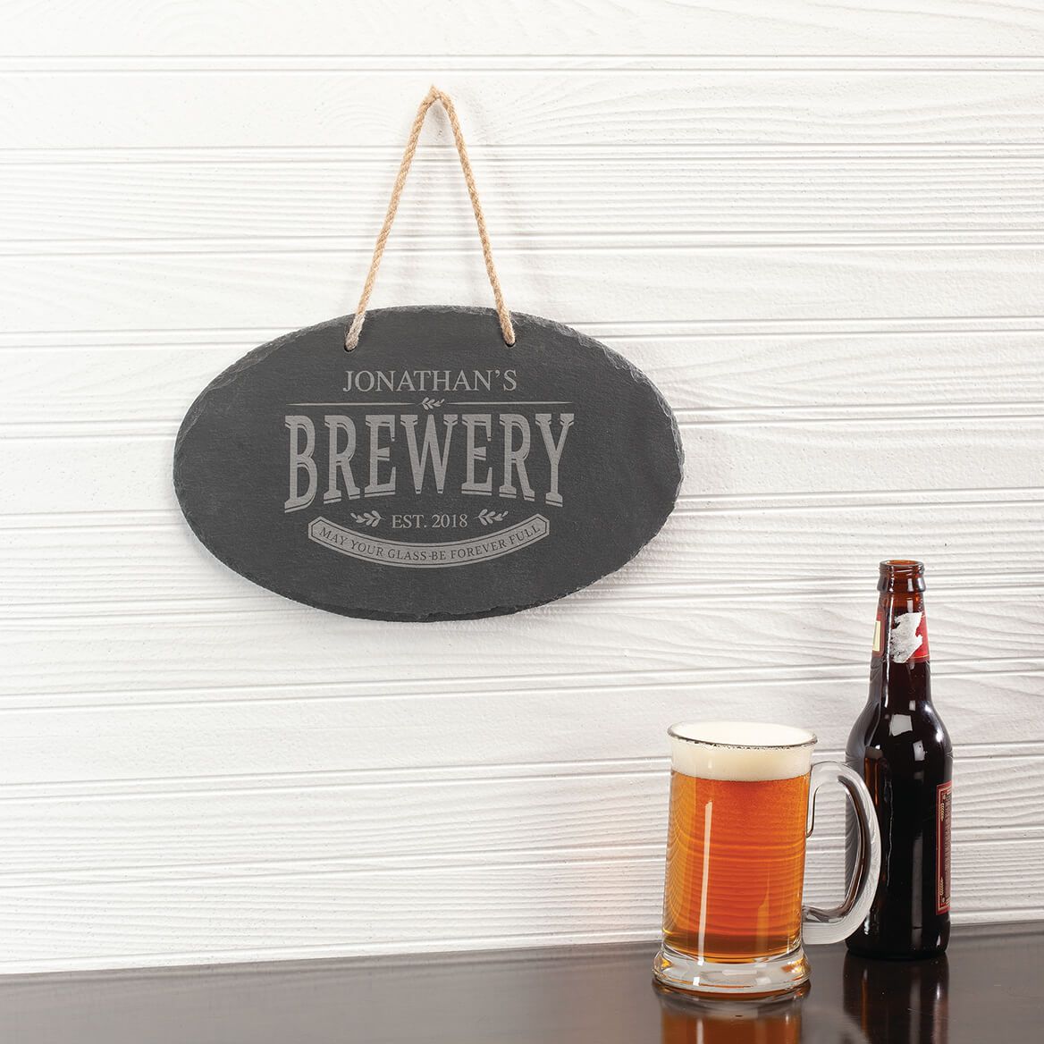Personalized Brewery Slate Plaque-374210