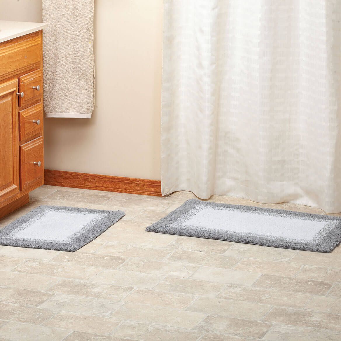 2-Piece Ombre Bath Rug Set-374356