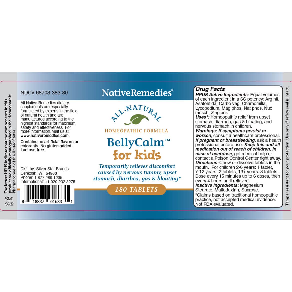 Native Remedies® Belly Calm™ for Kids-374363
