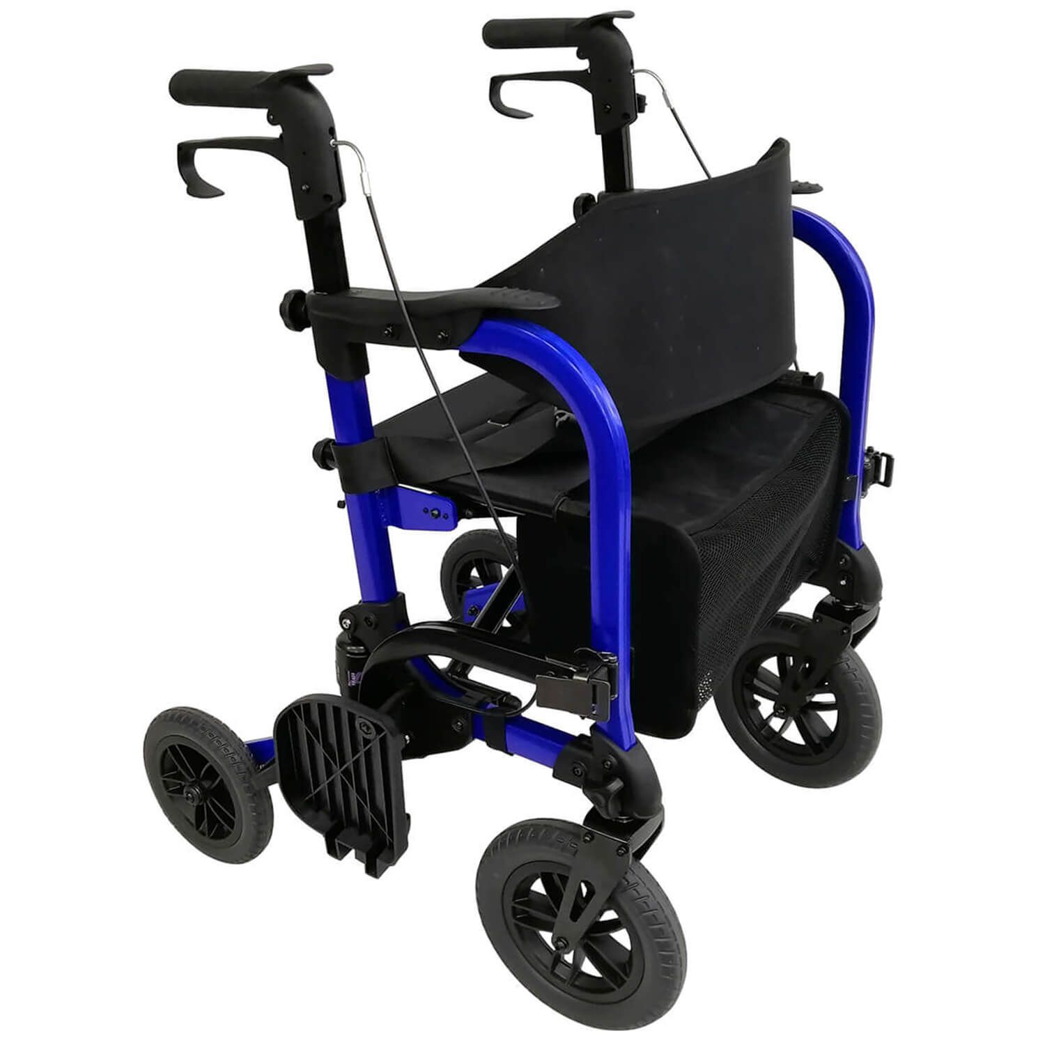 LivingSURE™ Rollator Walker and Transport Wheelchair Combo-374393