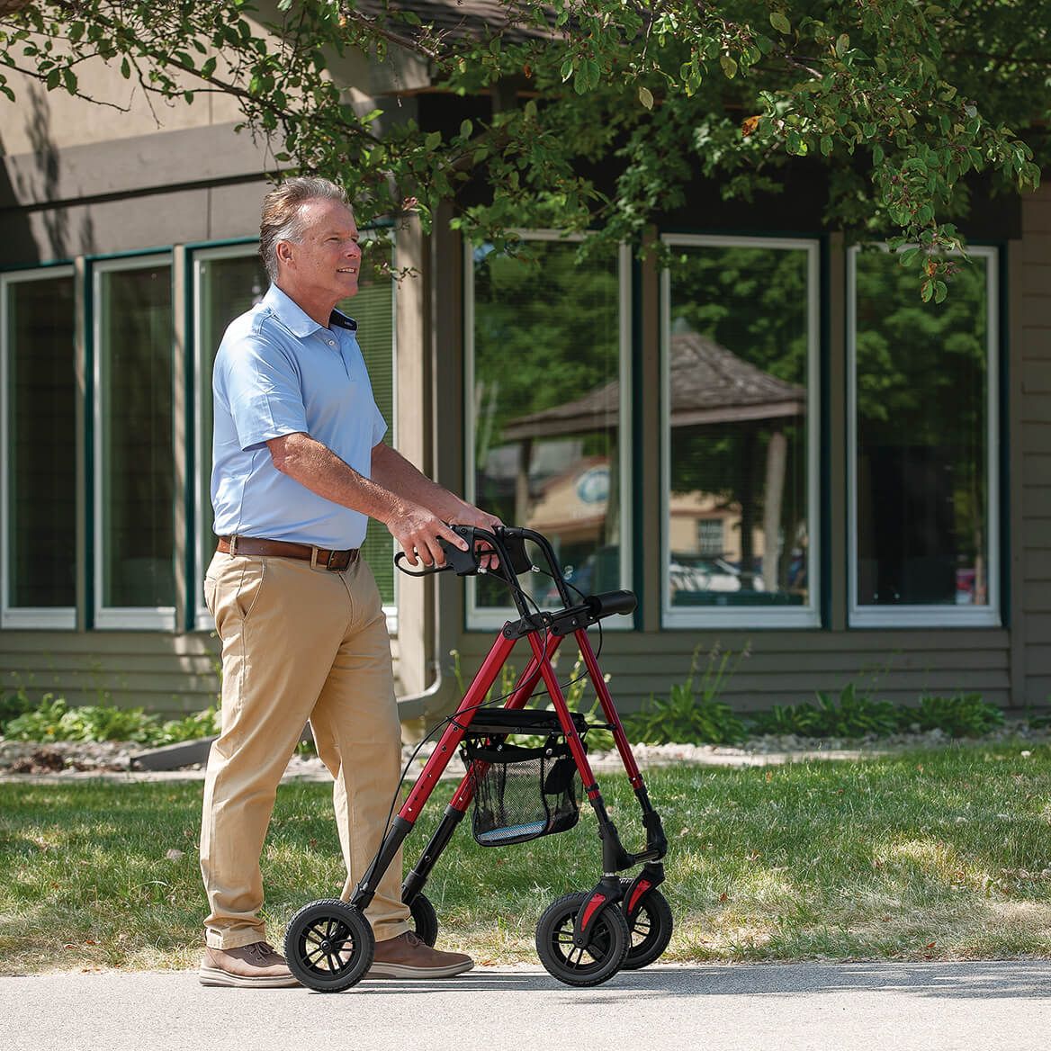 LivingSURE™ Ultra-Lite Folding Rollator-374394