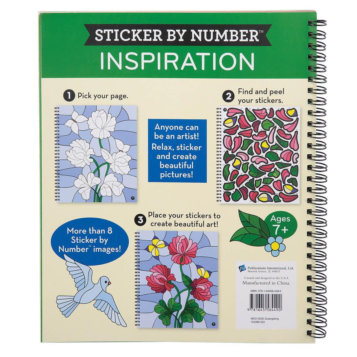 Brain Games® Sticker-By-Number Inspiration-374459