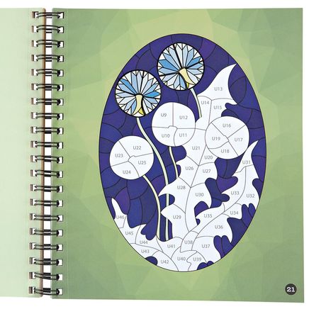 Brain Games® Sticker-By-Number Flowers & Nature-374461