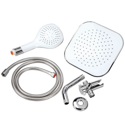 Multi-Function Dual Rainfall Shower Head-374640